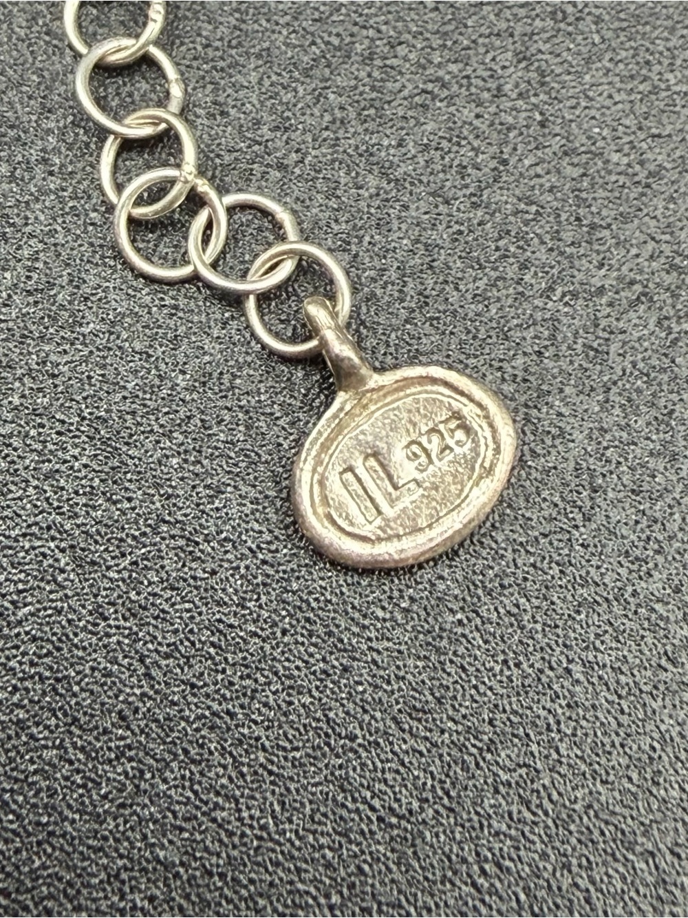 925 Sterling Silver Opal pendant necklace #S71 Silpada and extender - Picture 3 of 12